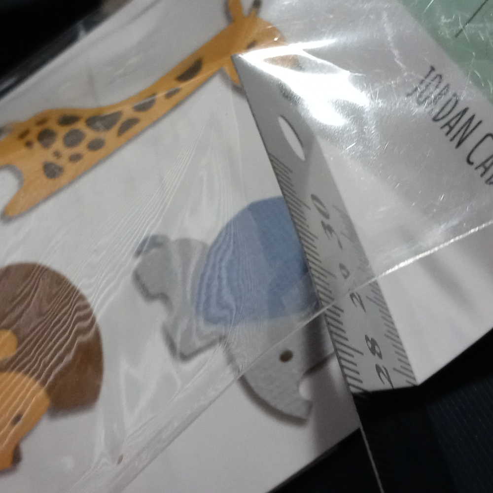 Sizzix Thinlits Baby Jungle Animals Dies - Picture 6 of 6
